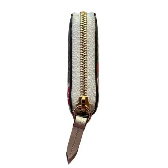 Gucci GG Supreme Les Pommes Apple Long Zip Around Wallet - Picture 4 of 10